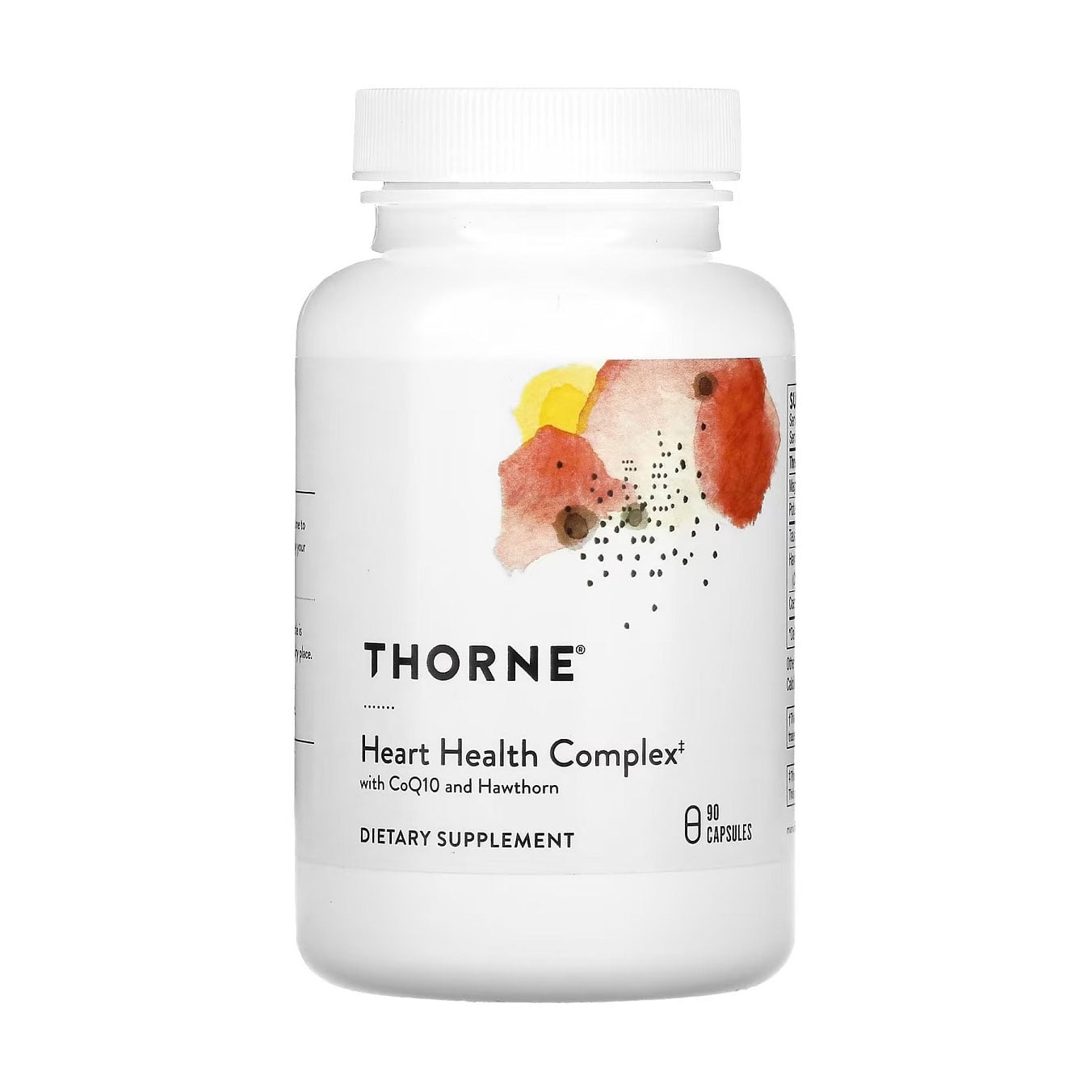 Комплекс для здоров'я серця з коензимом Q10 і глодом Thorne Research Heart Health Complex, 90 капсул